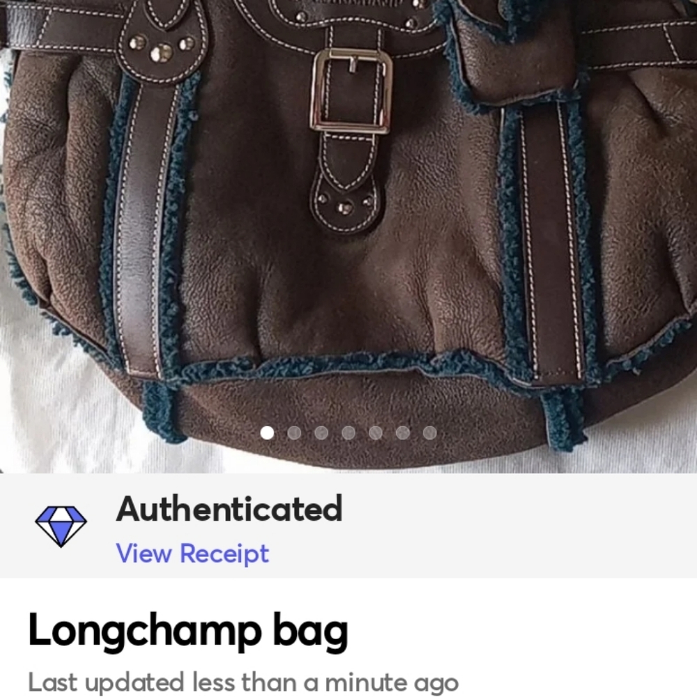 Longchamp by Kate Moss Limited Edition Leather Satchel - Picture 15 of 16